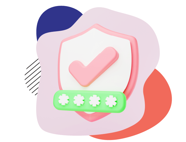 3d checkmark shield